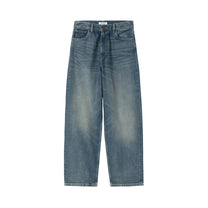 Carhartt WIP Women's Brandon Pant Blue, Worn used wash