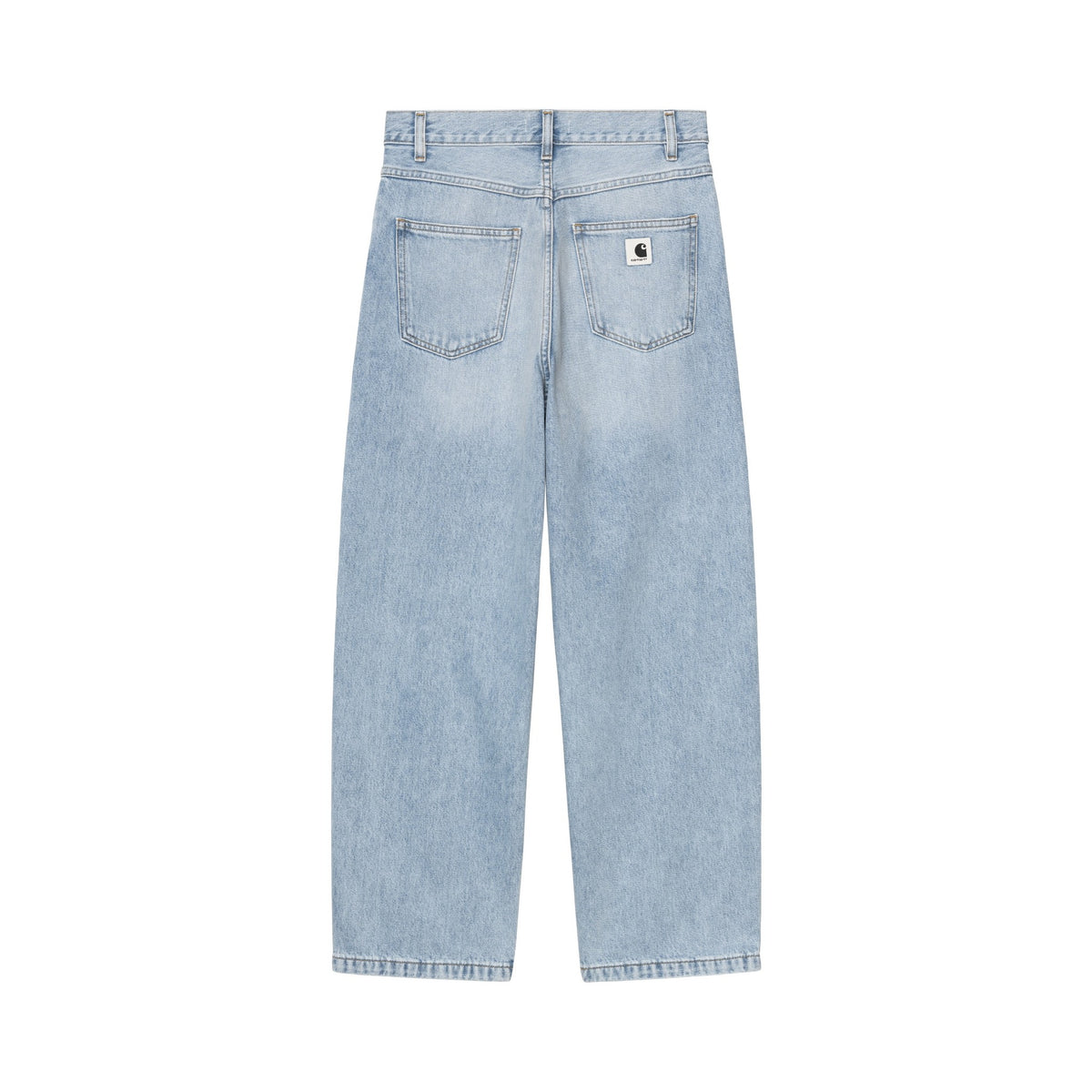 Carhartt WIP Women's Brandon Pant Blue, Heavy worn bleached