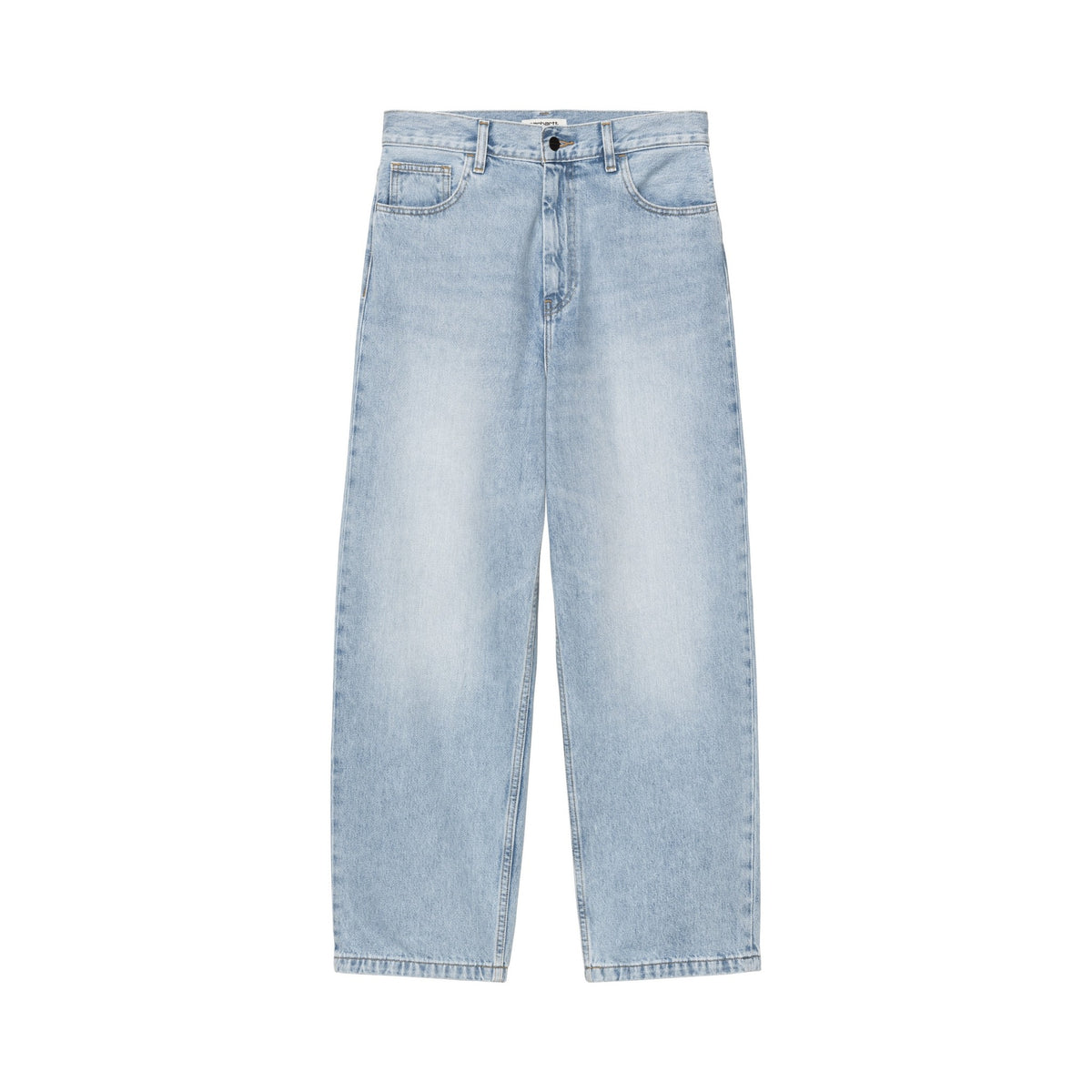 Carhartt WIP Women's Brandon Pant Blue, Heavy worn bleached