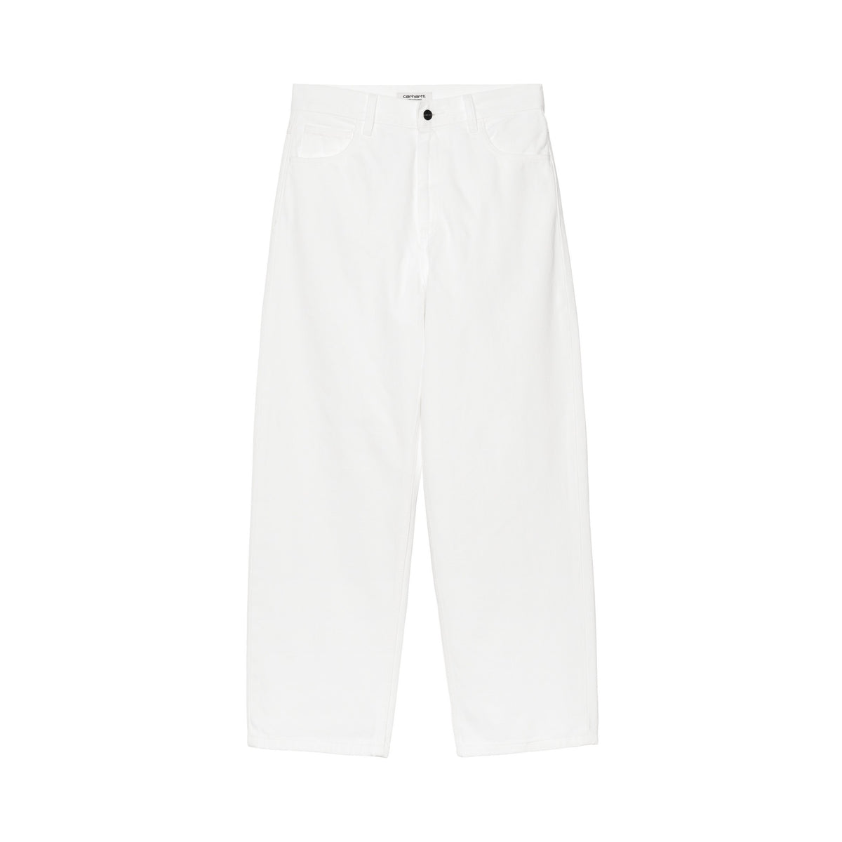 Carhartt WIP Women's Brandon Pant White, Rinsed