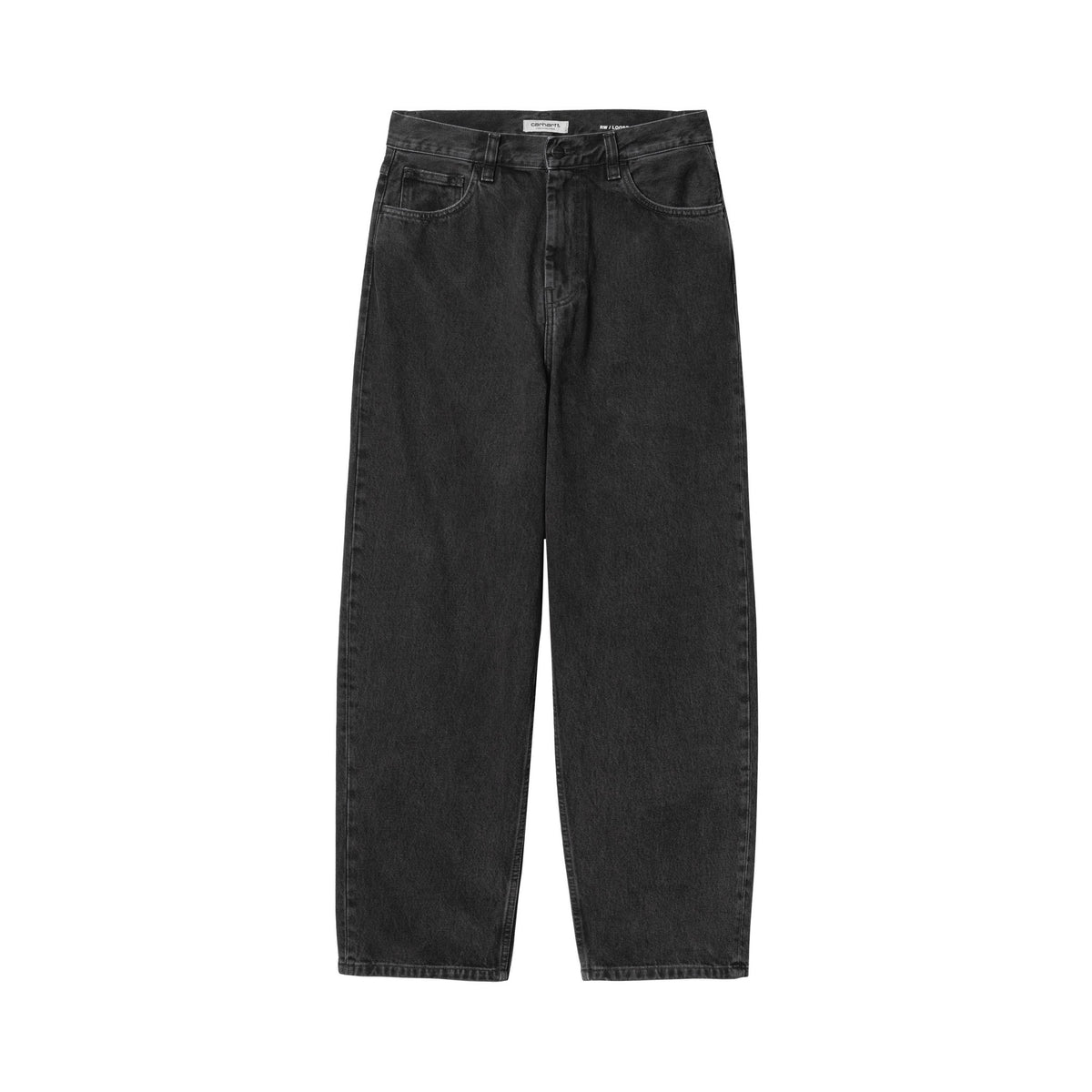 Carhartt WIP Women's Brandon Pant Black, Stone washed