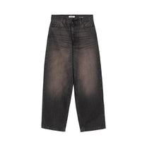 Carhartt WIP Women's Brandon Pant Black, Tobacco used wash