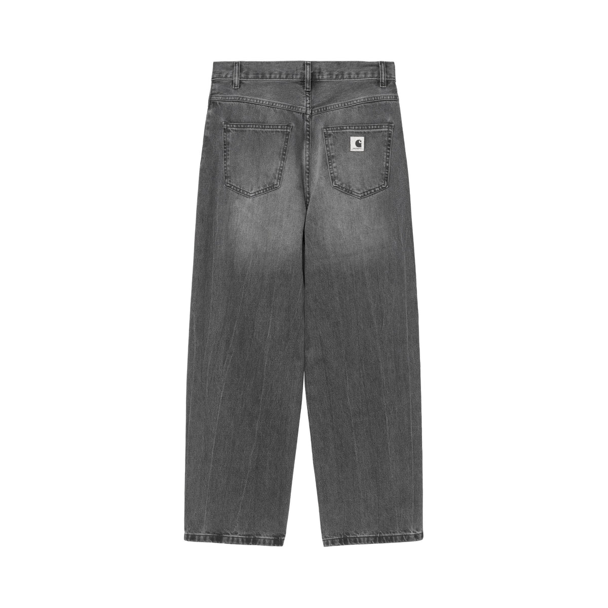 Carhartt WIP Women's Brandon Pant Black, Marble used wash