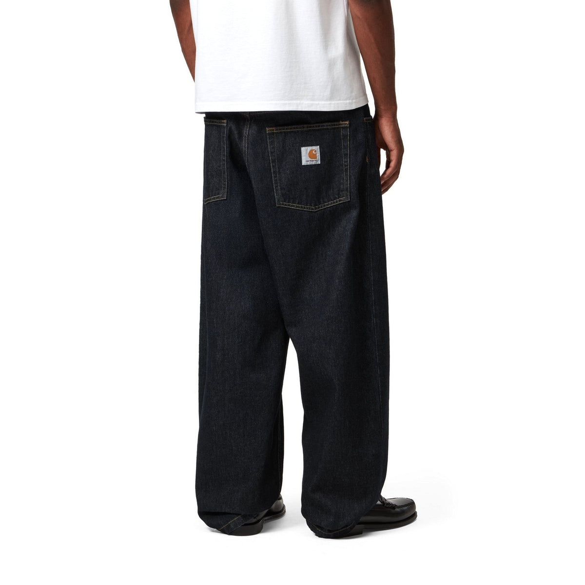 Carhartt WIP Brandon Pant Blue, Rinsed
