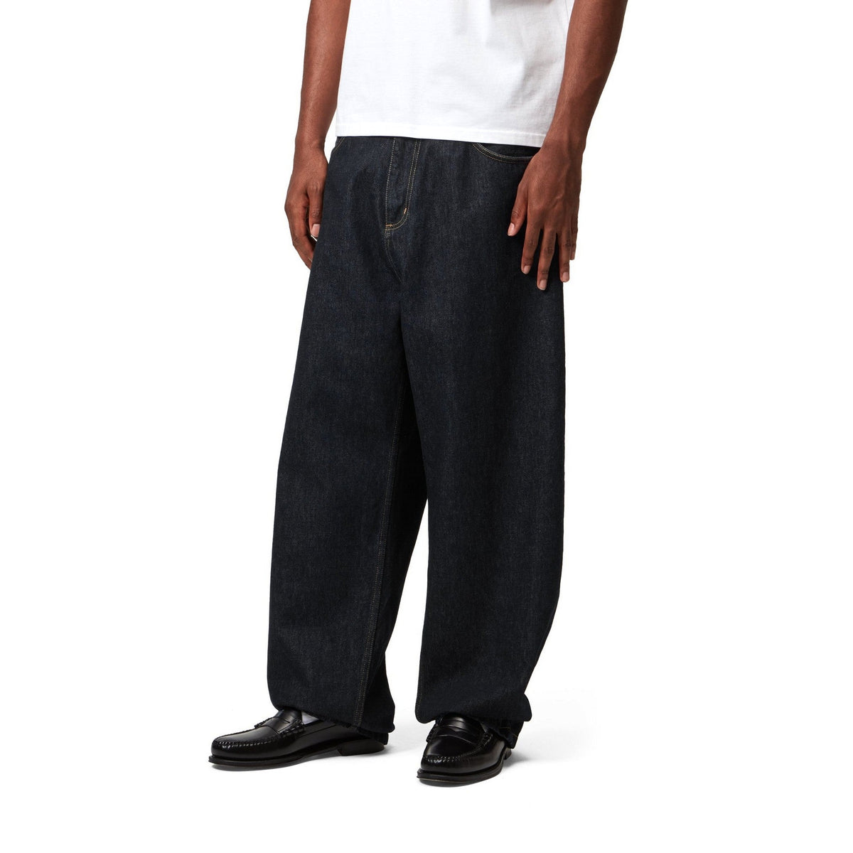 Carhartt WIP Brandon Pant Blue, Rinsed