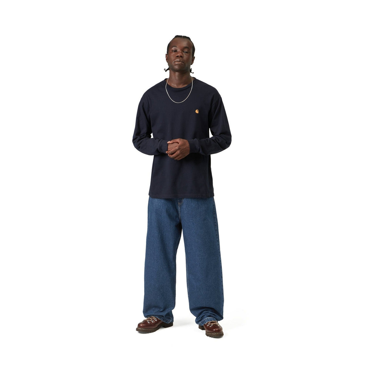 Carhartt WIP Brandon Pant 'Smith' Denim Blue, Stone washed