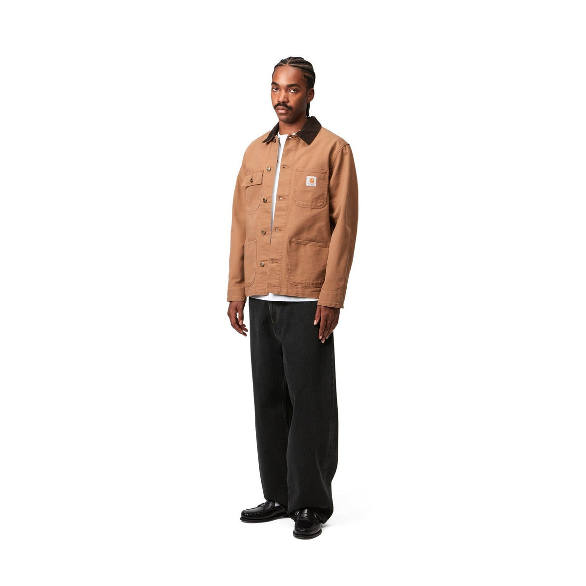 Carhartt WIP Brandon Pant 'Smith' Denim Black, Stone washed