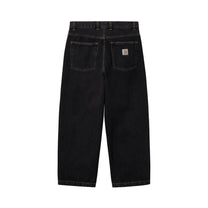 Carhartt WIP Brandon Pant 'Smith' Denim Black, Stone washed