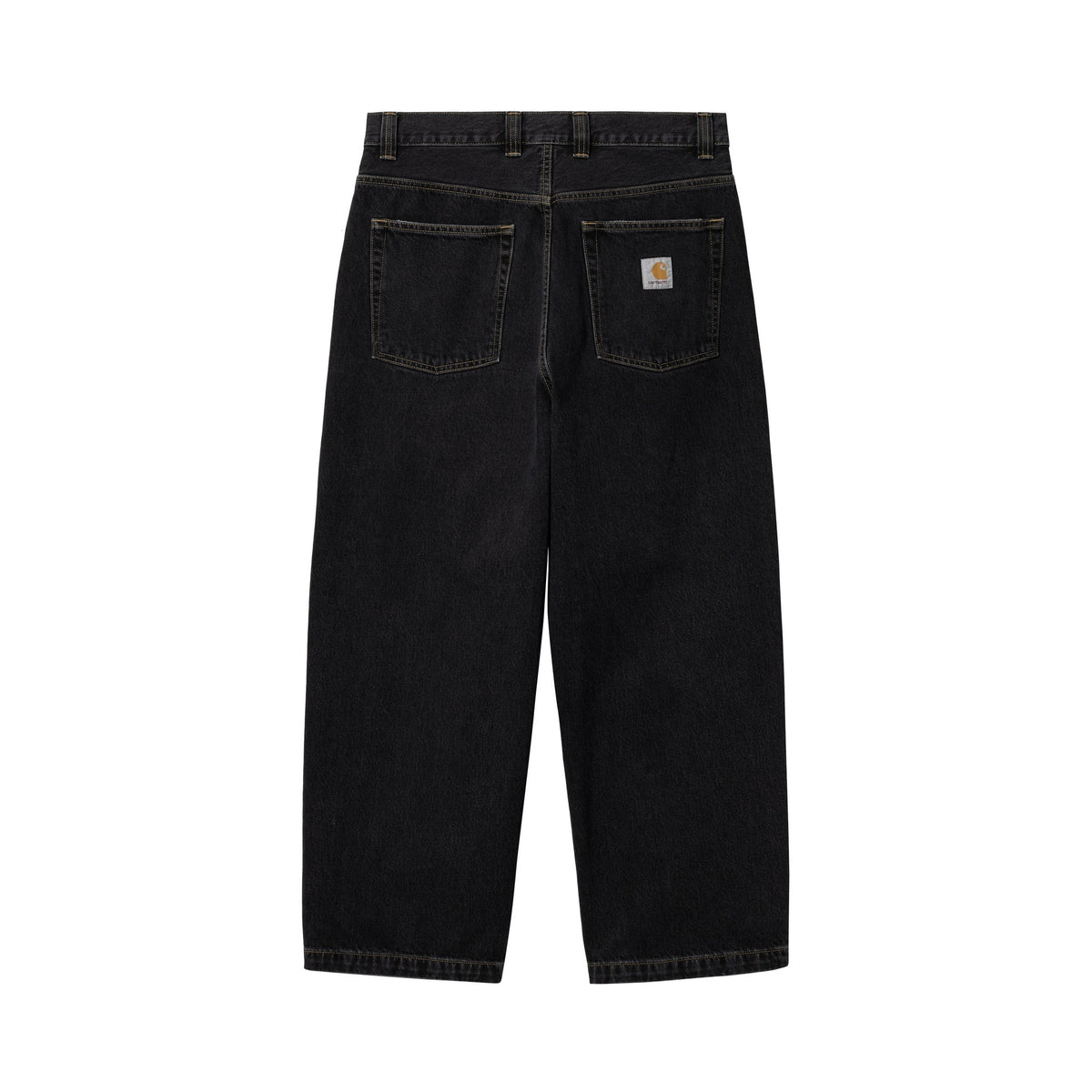 Carhartt WIP Brandon Pant 'Smith' Denim Black, Stone washed