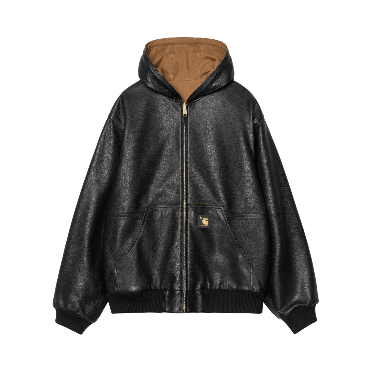 Carhartt WIP 50 Years Anniversary OG Active Jacket Leather Black / Hamilton Brown