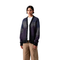 Carhartt WIP Women's Tinley Cardigan Tinley Stripe, Black