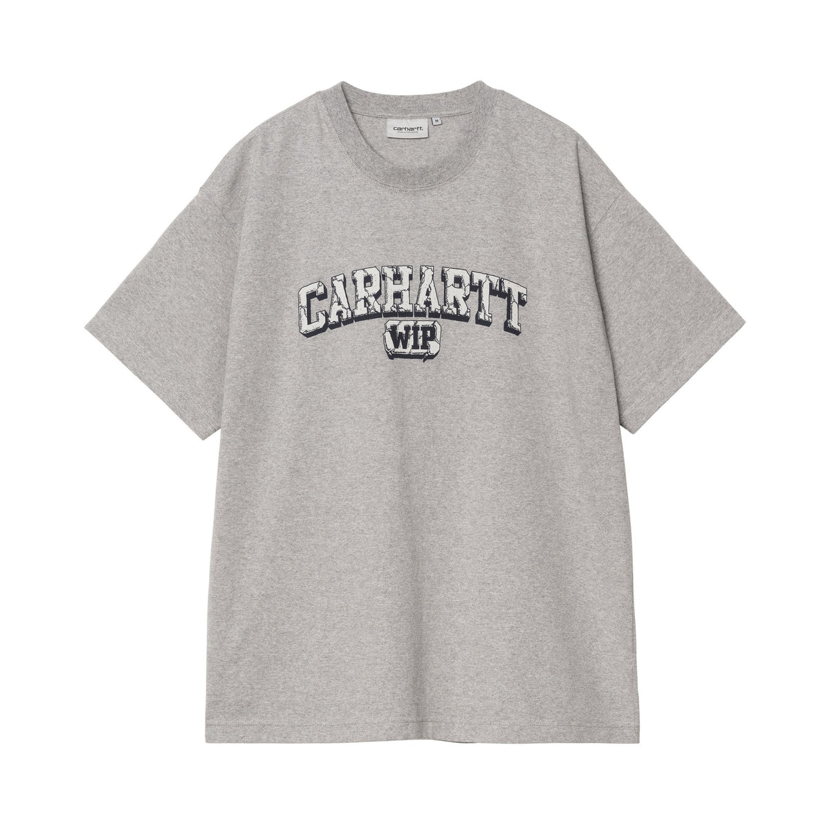 Carhartt WIP S/S Heavy Duty T-Shirt Grey Heather, Heavy enzyme wash