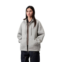 Carhartt WIP Women's Hooded Alda Jacket Grey Heather / White