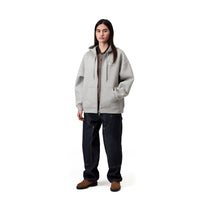 Carhartt WIP Women's Hooded Alda Jacket Grey Heather / White
