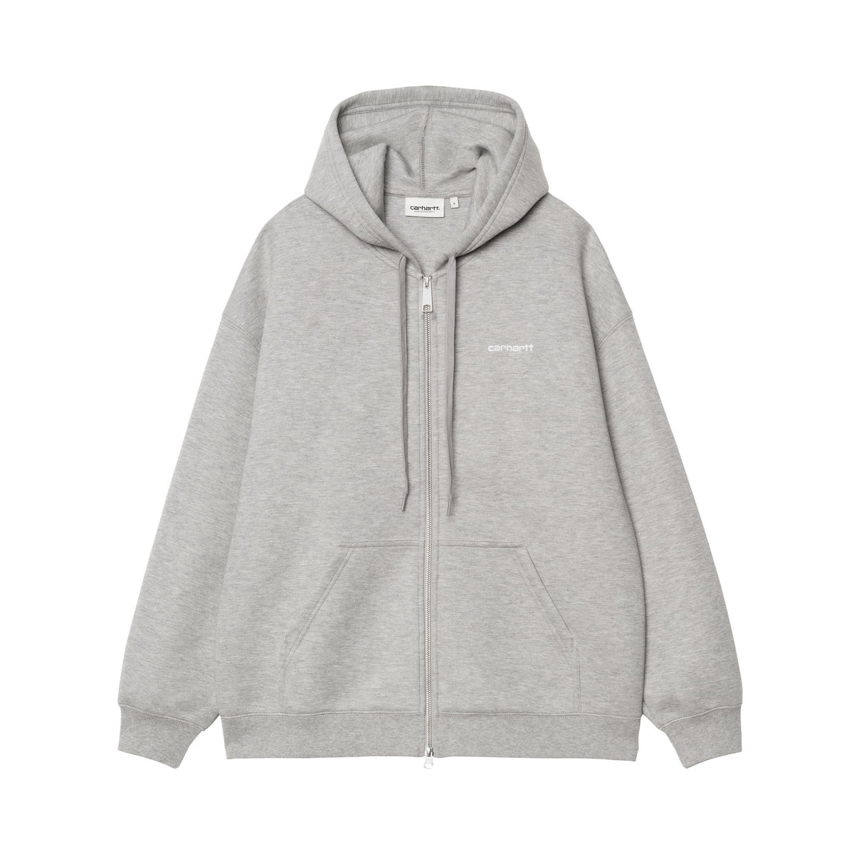 Carhartt WIP Women's Hooded Alda Jacket Grey Heather / White