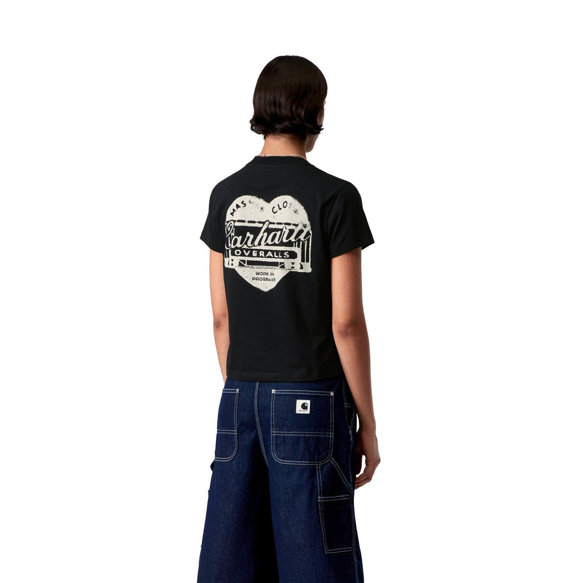 Carhartt WIP Women's S/S Garble T-Shirt Black
