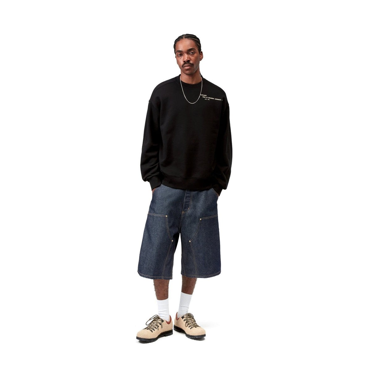 Carhartt WIP Punched Sweatshirt Black