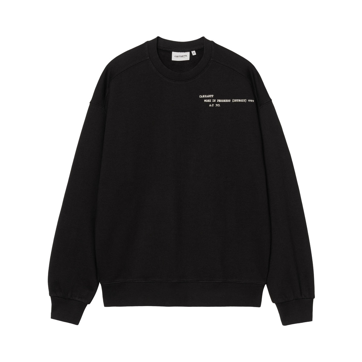 Carhartt WIP Punched Sweatshirt Black