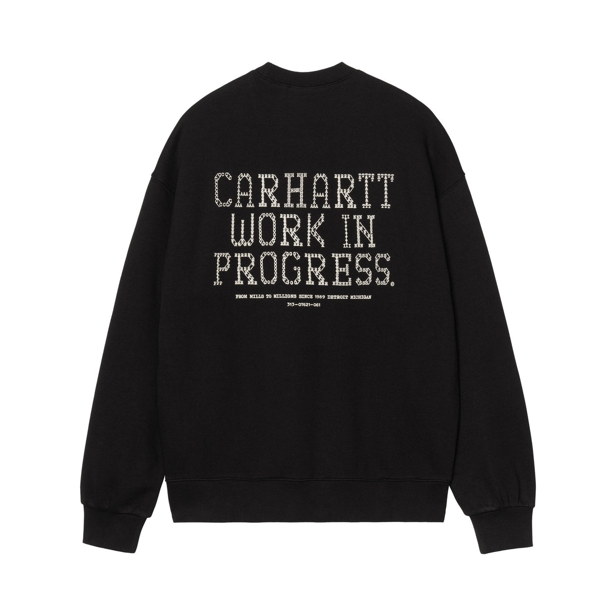 Carhartt WIP Punched Sweatshirt Black