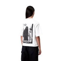 Carhartt WIP Women's S/S Archive Script T-Shirt White