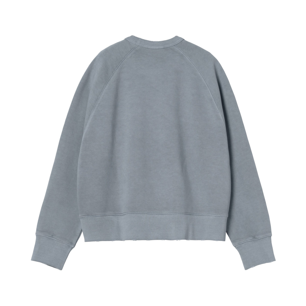 Carhartt WIP Women's Torion Sweatshirt Office Blue, Grind wash