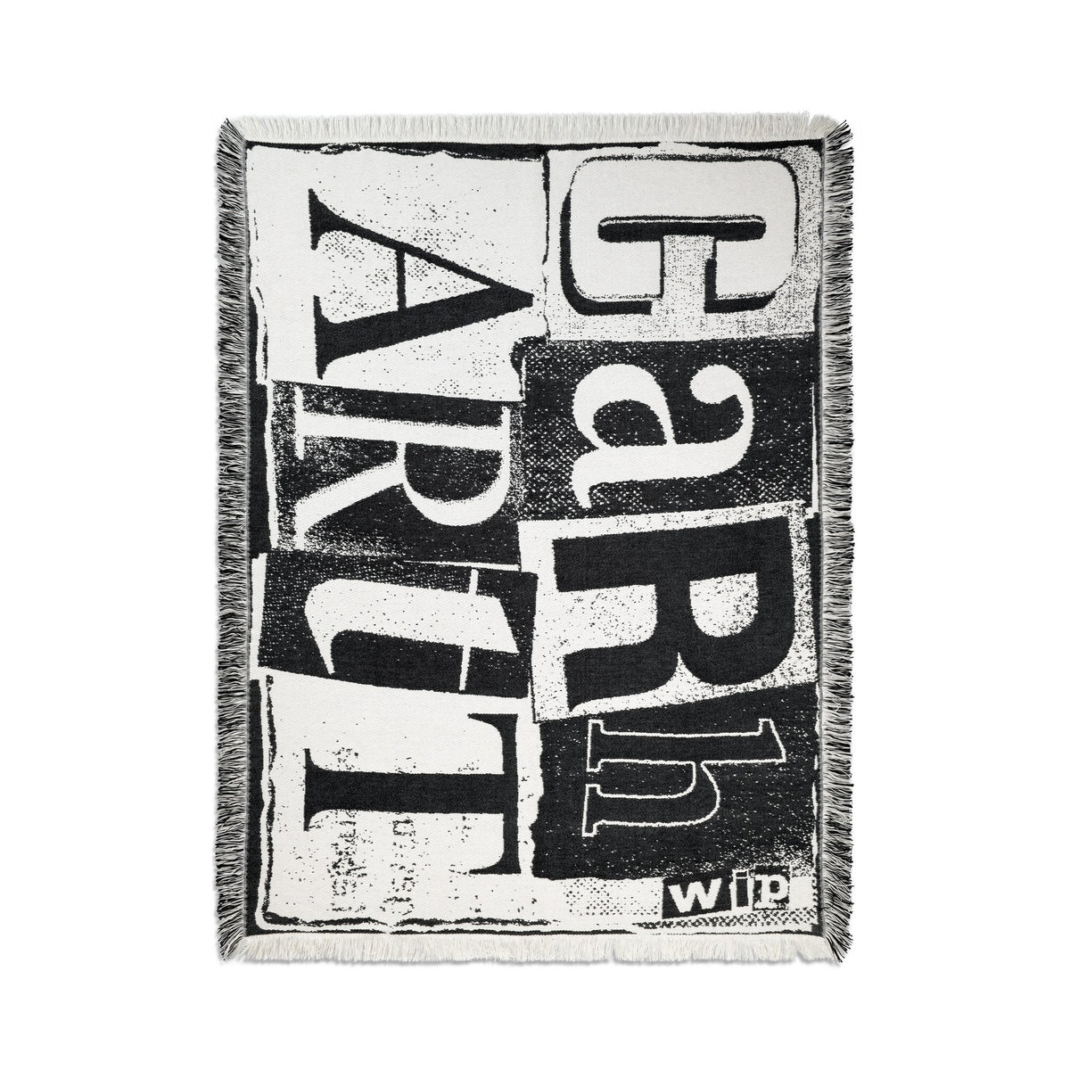 Carhartt WIP Letterpress Blanket Black / Wax