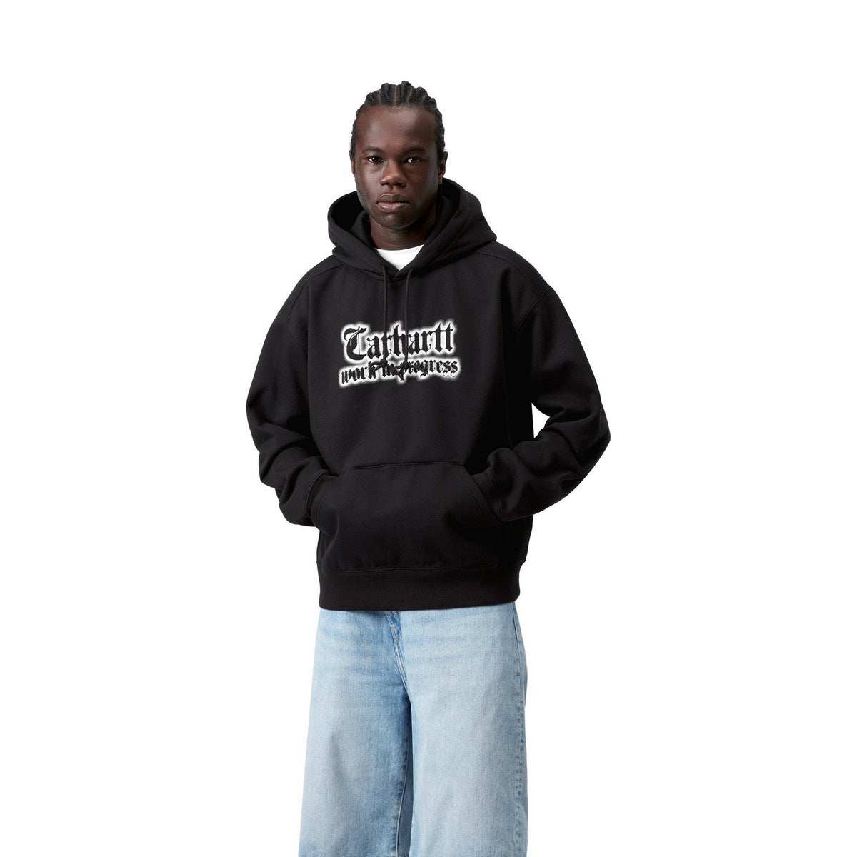 Carhartt WIP Hooded World Tour Sweatshirt Black