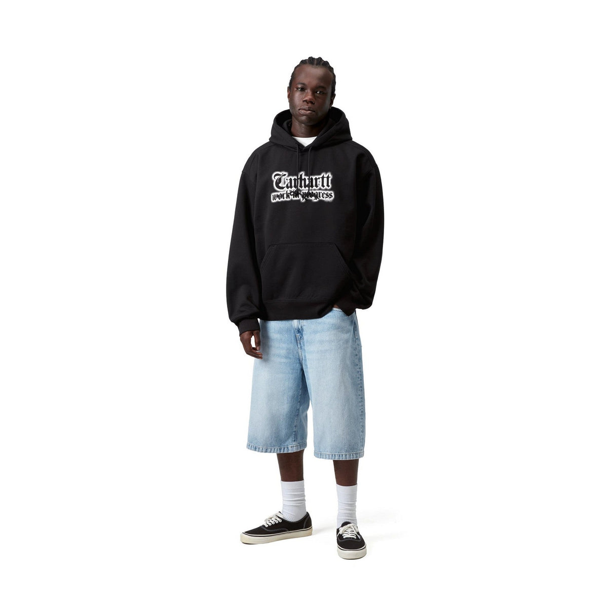 Carhartt WIP Hooded World Tour Sweatshirt Black