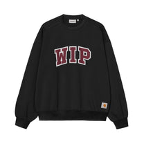 Carhartt WIP WIP III Sweatshirt Black, Heavy stone wash