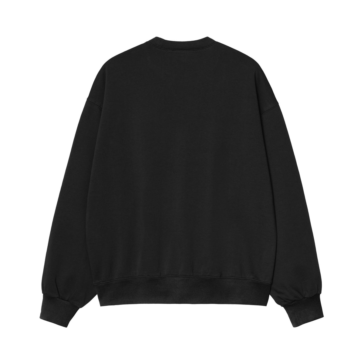 Carhartt WIP WIP III Sweatshirt Black, Heavy stone wash