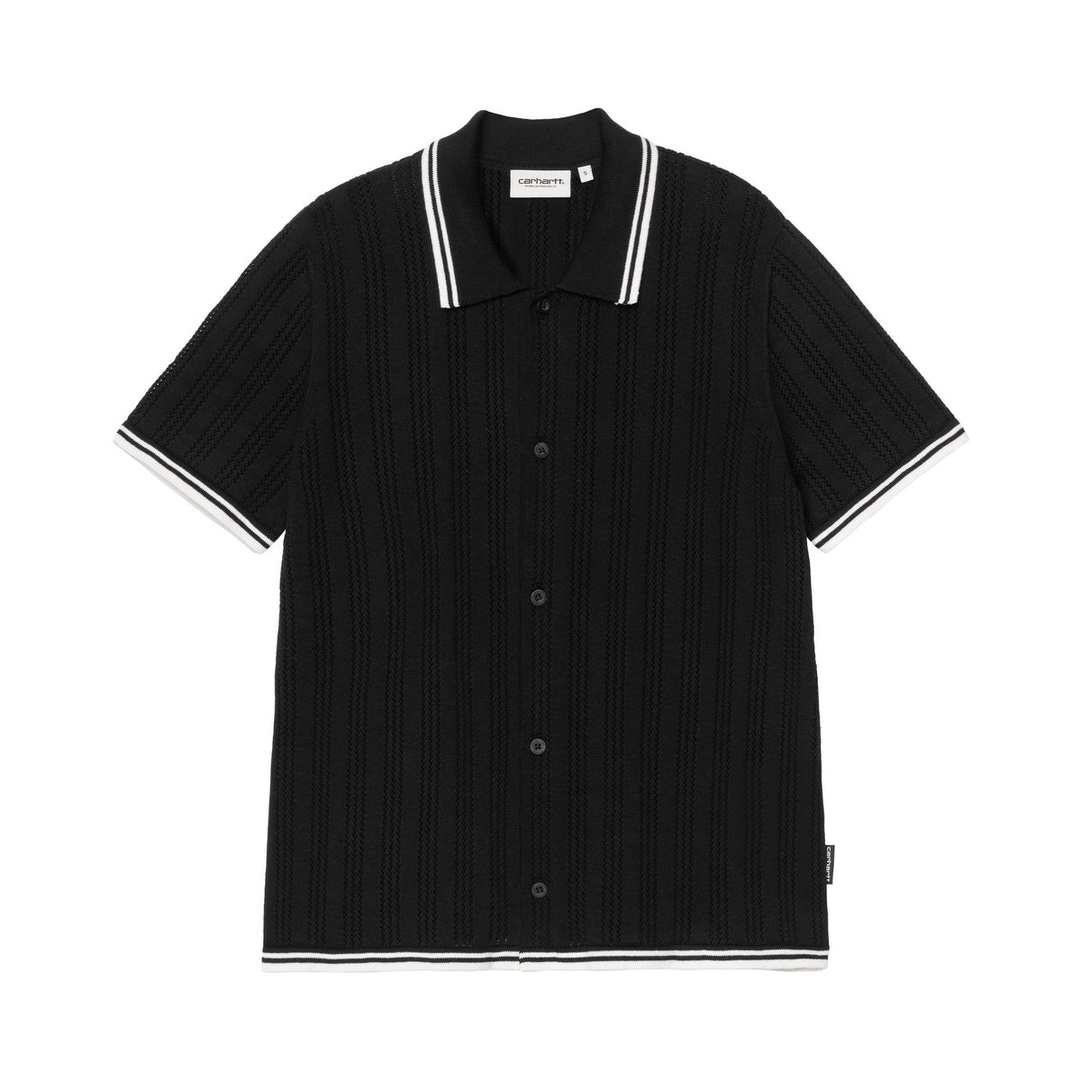 Carhartt WIP W’ S/S Ramsey Knit Shirt Black