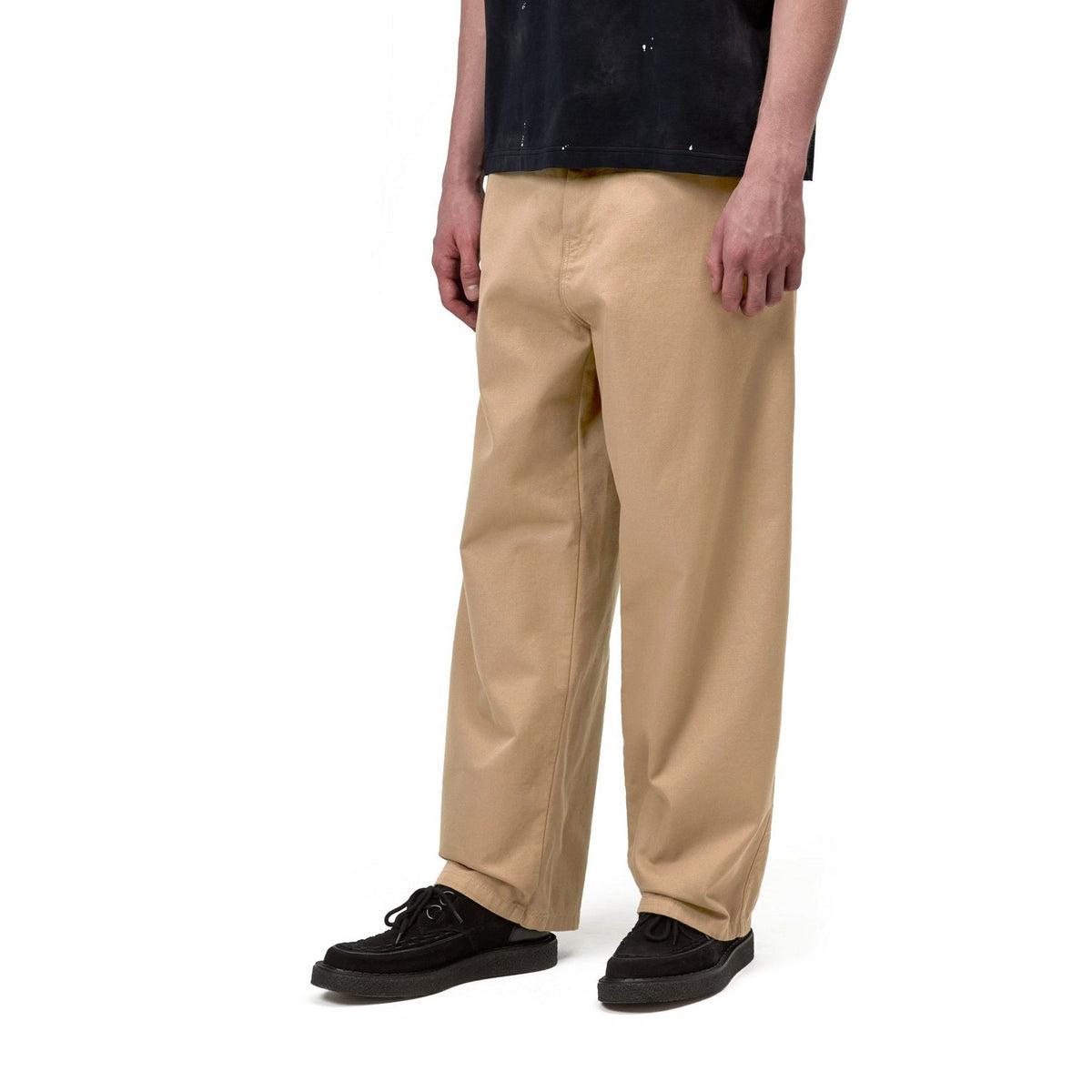 Carhartt WIP Brady Pant Leather, Rinsed
