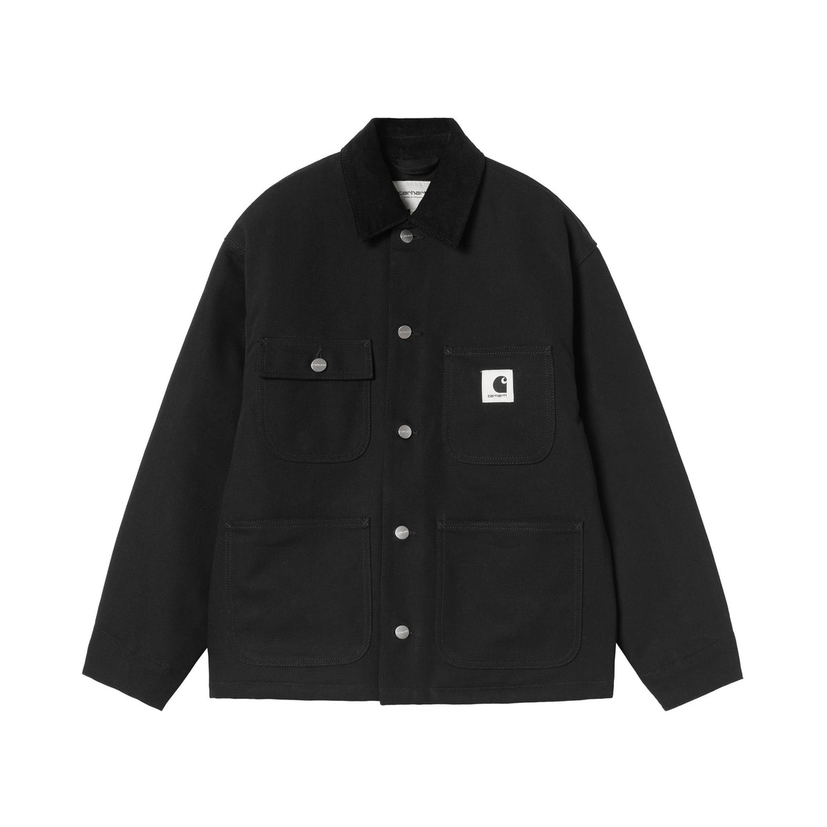 Carhartt WIP Women's OG Michigan Coat Black / Black, Rigid