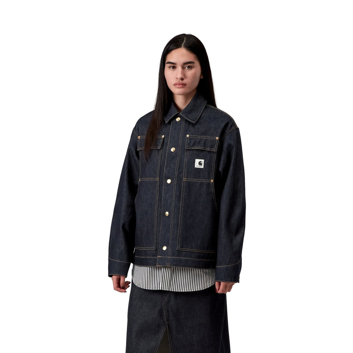 Carhartt WIP Women's OG Arctic Jacket Blue, Rigid