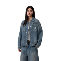 Carhartt WIP Women's OG Arctic Jacket Blue, Grind wash