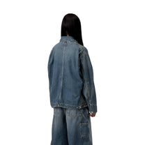 Carhartt WIP Women's OG Arctic Jacket Blue, Grind wash