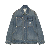 Carhartt WIP Women's OG Arctic Jacket Blue, Grind wash