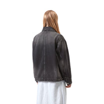 Carhartt WIP Women's OG Arctic Jacket Black, Grind wash