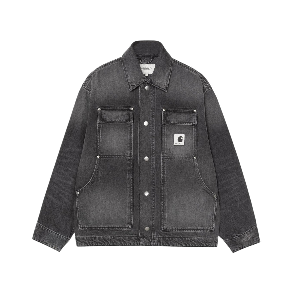 Carhartt WIP Women's OG Arctic Jacket Black, Grind wash