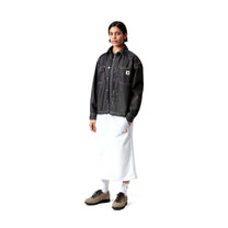 Carhartt WIP Women's Louis Shirt Jac Black, Rigid