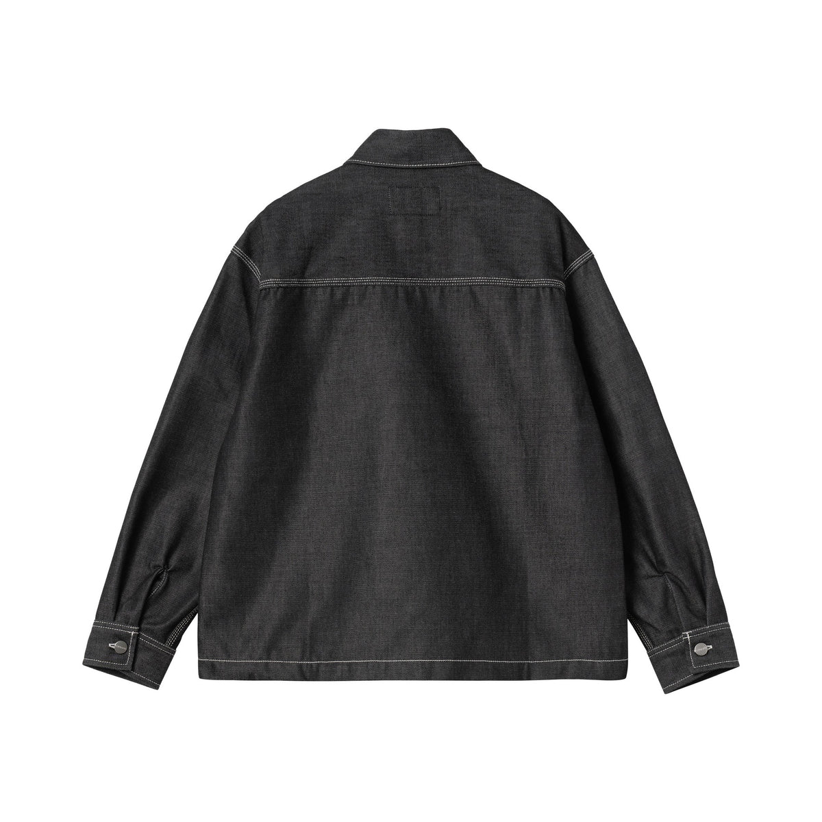 Carhartt WIP Women's Louis Shirt Jac Black, Rigid