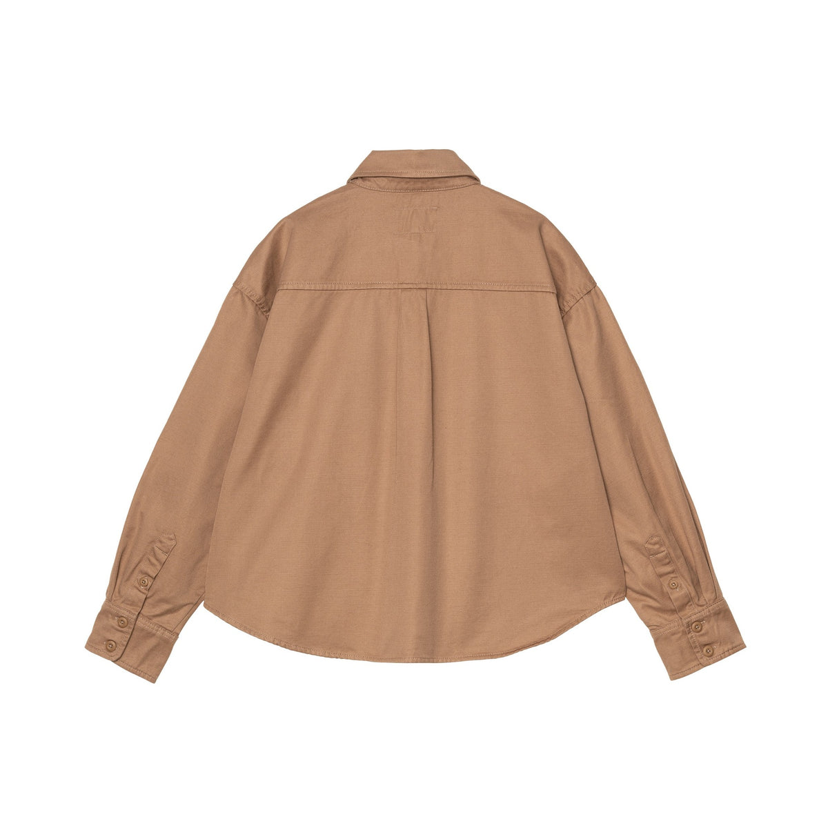 Carhartt WIP Women's Kelly Shirt Jac Peanut, Rinsed