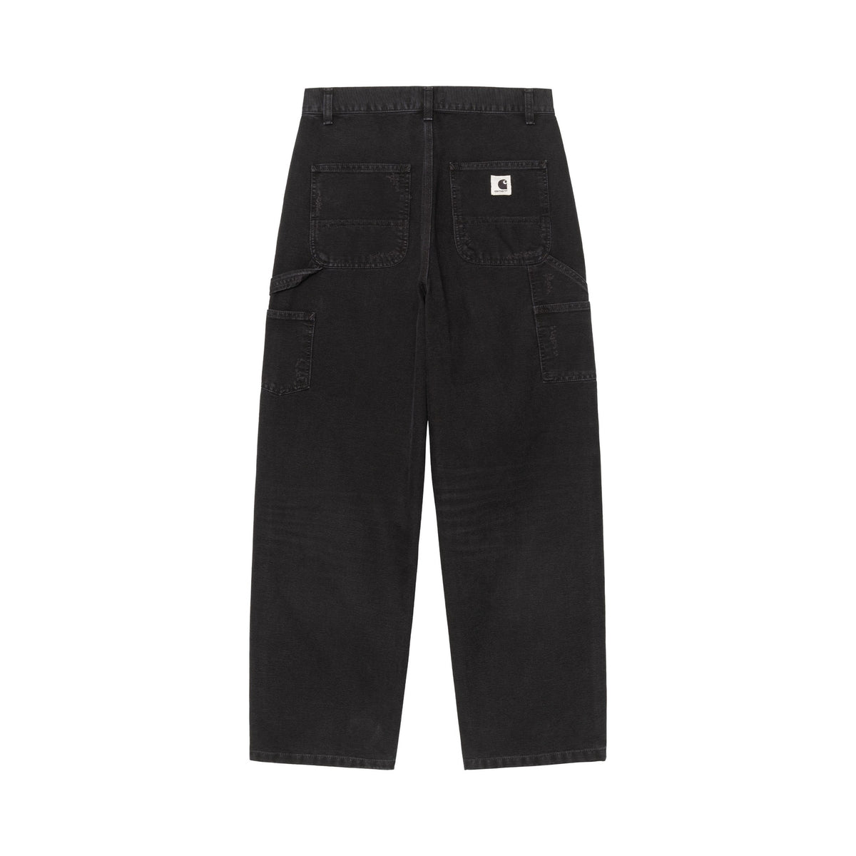 Carhartt WIP Women's Brandon Single Knee Pant Black, Grind wash
