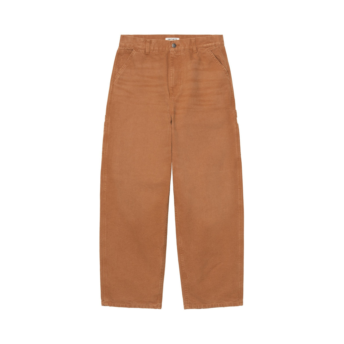 Carhartt WIP Women's Brandon Single Knee Pant Hamilton Brown, Grind wash