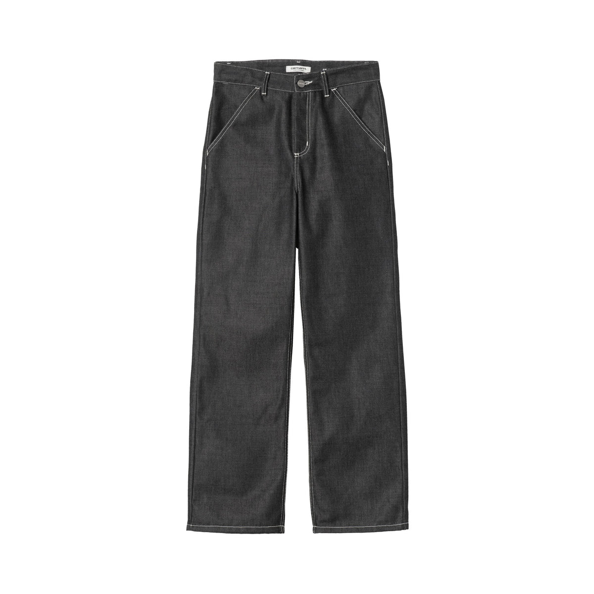 Carhartt WIP Women's Simple Pant 'Melbourne' Denim Black, Rigid