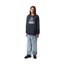 Carhartt WIP Pond Corps Sweatshirt Blue