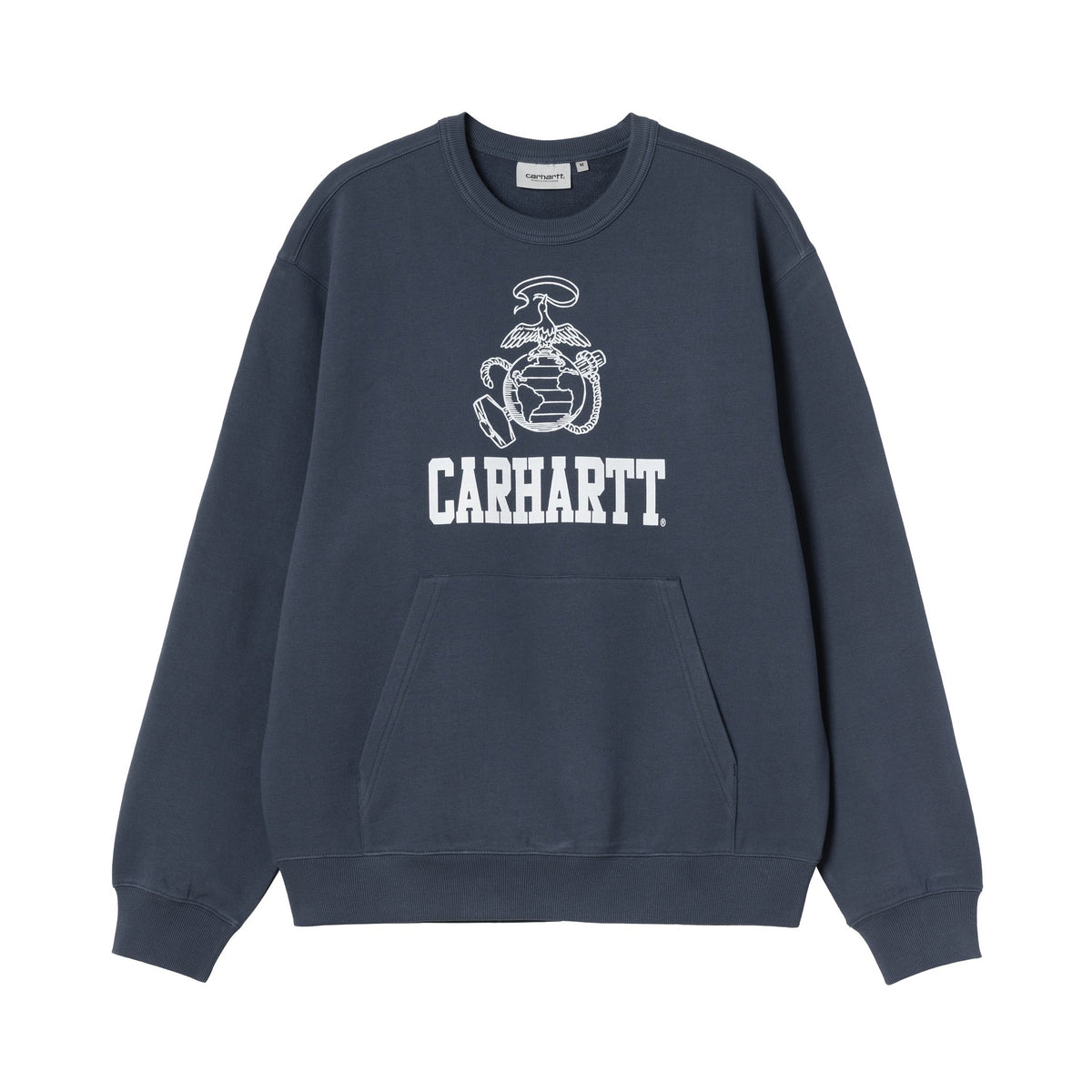 Carhartt WIP Pond Corps Sweatshirt Blue