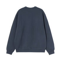Carhartt WIP Pond Corps Sweatshirt Blue