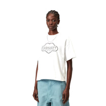 Carhartt WIP Women's S/S Cloud Heart T-Shirt White