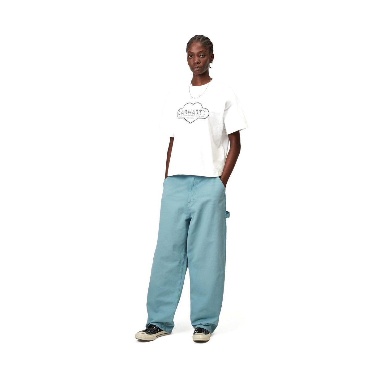 Carhartt WIP Women's S/S Cloud Heart T-Shirt White